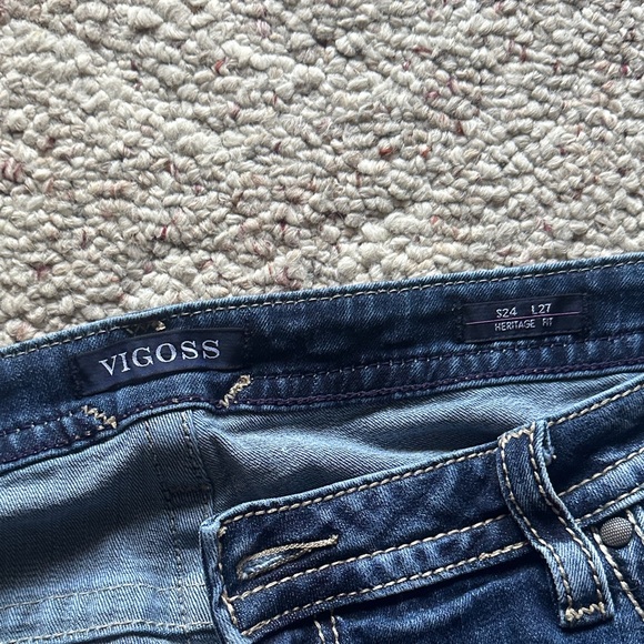 Vigoss Chelsea boyfriend heritage fit plus size 24 length 27 - Picture 3 of 6